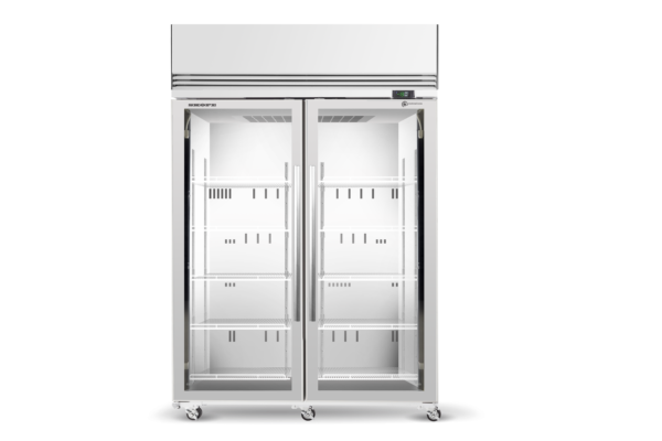 SKFT1300N-A 2 Glass Door Upright Display or Storage Freezer